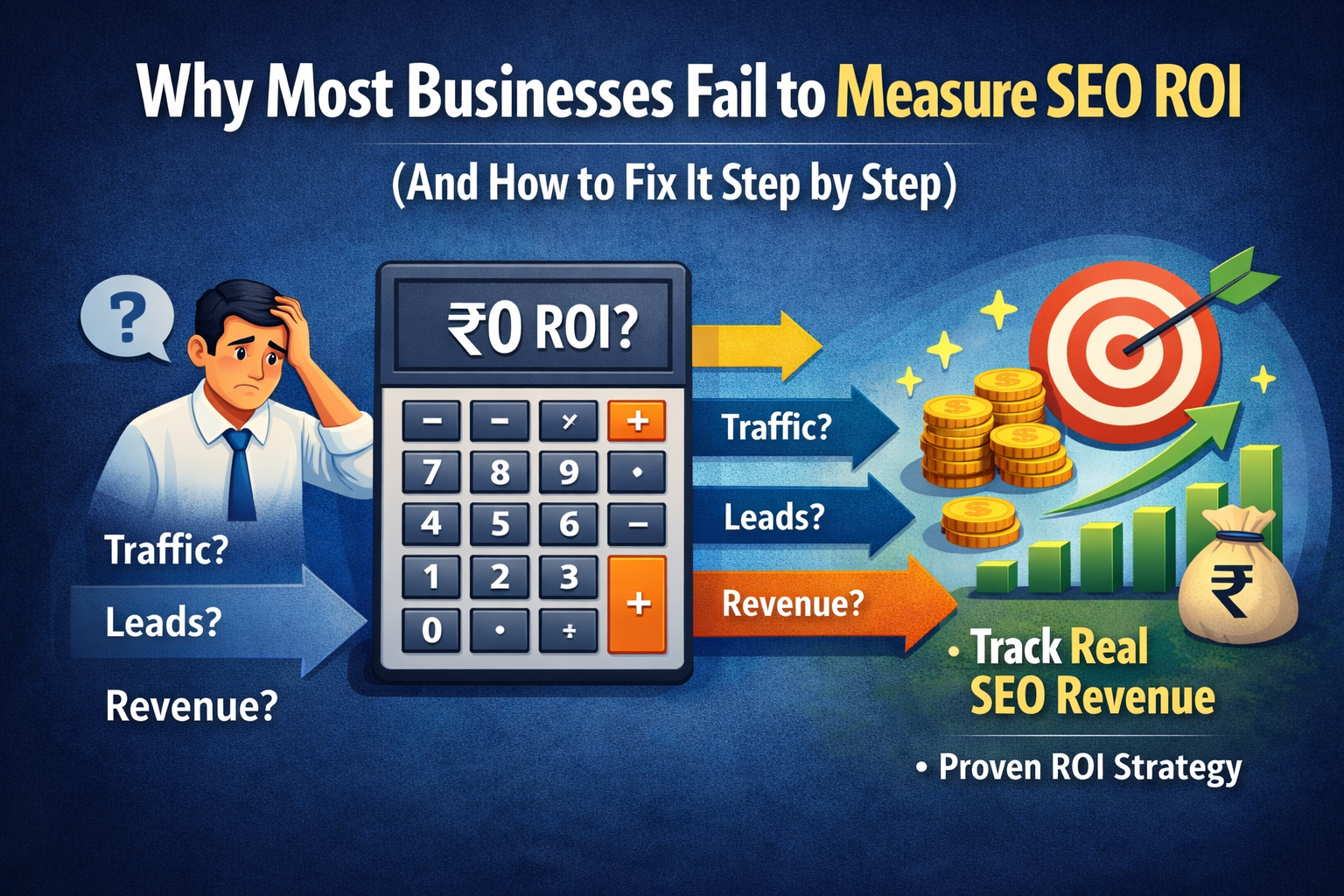 Why Most Businesses Fail to Measure SEO ROI Correctly (And How to Fix It Step by Step)